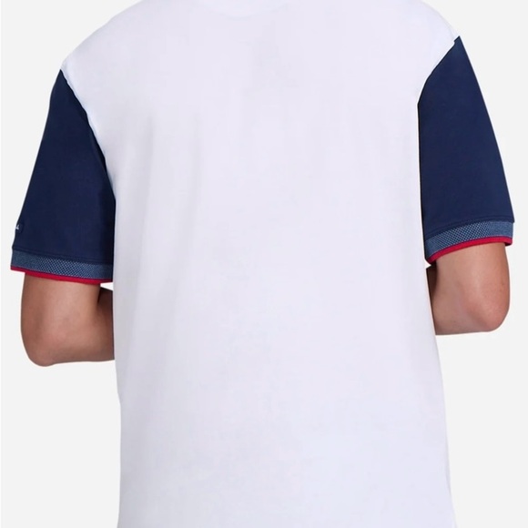 Men’s Bad Birdie Golf Red White & Bad Polo Shirt Large MSRP $84 - Picture 5 of 7